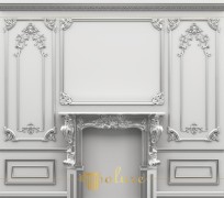 Elegant Polyurethane Wall Mouldings with Classical Ornamentation