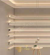 Modern Classic Design with Polyurethane Lighting Profiles