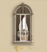 Elegant Polyurethane Window Frame with Classical Carved Motifs Polyurethane floor molding models floor molding models prices <h2>Classical Elegance of Polyurethane Frames</h2><p>This architectural window design