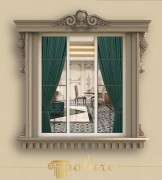 Elegant Polyurethane Window Frame with Classical Ornamentation and Modern Interior Harmony Polyurethane floor molding models floor molding models prices <h2>Classical Polyurethane Window Design</h2><p>The polyurethane window frame shown