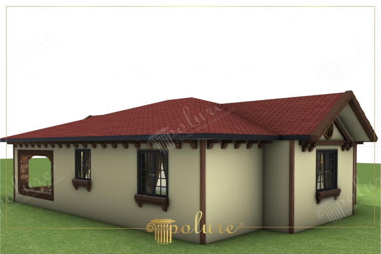 Ästhetische Dachgestaltung mit Polyurethan-Kaminen und rustikalen Ornamenten <h2>Polyurethan Details in der Fassadengestaltung</h2><p>Die Verwendung von <strong>Polyurethan</strong>-Bauteilen ermöglicht eine ästhetische und gleichzeitig langlebige Akzentuierung von Dachkanten und Fassaden. In diesem Beispiel wurden die Elemente bewusst geometrisch gegliedert, wodurch ein rhythmisches Spiel zwischen den einzelnen Kamineinsätzen entsteht.</p><p>Besondere Wirkung entfaltet das kräftige Rot der Dachschindeln, das in starkem Kontrast zur hellen Wandfarbe steht. Zusammen mit den dunkelbraunen Rahmen und Ornamentleisten zeigen sich klare <strong>rustikale</strong> Gestaltungselemente, die der Struktur Stabilität und optische Wärme verleihen.</p><p>Die Fensterumrahmungen sind mit dekorativen Applikationen versehen, welche kleine Reliefmuster erzeugen und die Optik des Hauses verfeinern. Die geometrischen und symmetrischen <strong>Dachträger</strong> wirken wie traditionelle Holzkonstruktionen, sind jedoch durch das Material besonders pflegeleicht.</p><p>Historisch betrachtet greift diese Formensprache auf klassische Bauweisen zurück, die bereits in mediterranen und alpinen Regionen verbreitet waren. Träger und Verzierungen erinnern an traditionelle <strong>Fachwerk</strong>-Details, werden jedoch hier durch moderne Materialien neu interpretiert.</p><p>Das Zusammenspiel von <strong>Schindeldach</strong>, verzierten Rahmen und leichtem Polyurethan erzeugt ein harmonisches Gesamtbild, das dekorativ, praktisch und stilvoll zugleich ist.</p>

<p>Dieses Hausdesign zeigt eine Kombination aus dekorativen <strong>Polyurethan</strong>-Bauelementen und traditionellen Einflüssen. Die Struktur überzeugt durch rustikale Dachträger, die sowohl geometrische als auch praktische Akzente setzen. Besonders auffällig ist das kontrastreiche <strong>Schindeldach</strong> in kräftigem Rot. Dunkle Fensterelemente mit Reliefrahmen verleihen Tiefe und Dynamik. Die klaren, symmetrischen Linien wirken klassisch und elegant. Durch die Materialwahl entsteht ein dauerhaft pflegeleichter Eindruck. Historische Anklänge an <strong>Fachwerk</strong>-Konstruktionen prägen das Erscheinungsbild subtil. Gleichzeitig bleibt die Gestaltung zeitgemäß und funktional. Fensterornamente ergänzen die dekorative Wirkung im Detail. Die Dachkante ist durch <strong>Dachträger</strong> rhythmisch gegliedert. Diese optische Struktur verleiht Lebendigkeit und Ausdruckskraft. Der Einsatz von Polyurethan ermöglicht filigrane und klare Konturen. Rustikale Elemente verschmelzen mit moderner Beständigkeit. So entsteht ein nachhaltiges und ästhetisches Fassadendesign. Insgesamt verbindet dieses Konzept Tradition und zeitgenössische Gestaltung in perfekter Balance.</p>