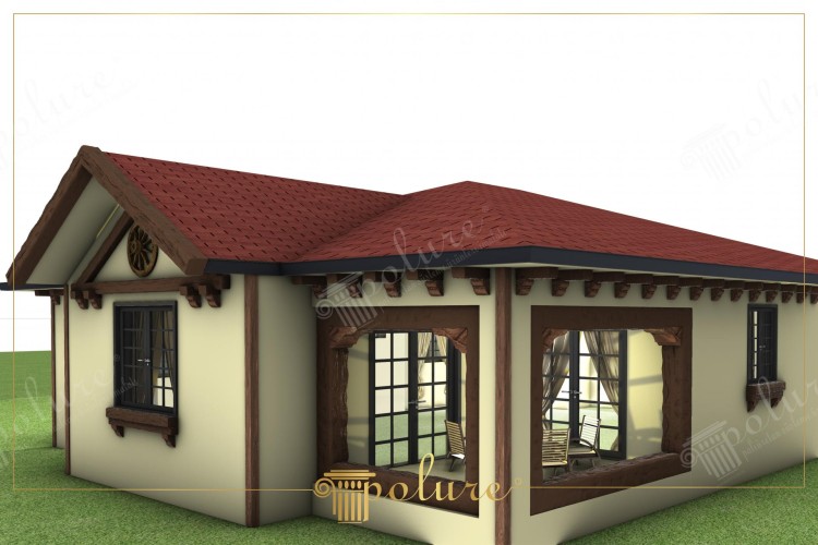 Casa rústica com poliuretano e detalhes clássicos na fachada <h2>Design rústico em poliuretano para fachadas</h2><p>Este projeto arquitetônico apresenta uma casa unifamiliar envolvente, onde o uso de <strong>poliuretano</strong> traz a sensação de madeira natural, mas com maior durabilidade e facilidade de manutenção. Os detalhes artesanais nas janelas e o beiral emoldurado valorizam o estilo <strong>rústico</strong>, criando um aspecto acolhedor e sofisticado.</p><p>A cobertura inclinada em telhas vermelhas dá a sensação de solidez, enquanto os acabamentos de tonalidade escura contrastam com as paredes claras. As molduras geométricas apresentam um desenho clássico, reforçando a tradição arquitetônica. Esses elementos são frequentemente inspirados em técnicas antigas de construção, mas reinterpretados em materiais modernos.</p><h2>Elementos arquitetônicos e estética</h2><p>As janelas amplas permitem a entrada de luz e evidenciam detalhes nas molduras, que mostram textura robusta e traços artesanais. Cada recorte foi pensado para conferir naturalidade aos painéis, com equilíbrio entre funcionalidade e estilo.</p><ul><li>Beiral com vigas aparentes de <strong>madeira</strong> simulada.</li><li>Molduras em <strong>poliuretano</strong> com acabamento texturizado.</li><li>Janelas pretas que destacam a estética clássica.</li><li>Detalhes geométricos e ornamentais que elevam a personalidade da fachada.</li></ul><p>No contexto histórico, o uso de molduras decorativas nas janelas remonta a tradições europeias, onde a madeira entalhada tinha função estética e estrutural. No entanto, aqui é reinterpretada através de materiais modernos, mantendo o caráter clássico e a atmosfera <strong>acolhedora</strong>.</p>

<p>Este projeto de fachada une estética clássica e sensação acolhedora. A cobertura vermelha em telhas inclinadas sugere solidez e charme. Molduras de <strong>poliuretano</strong> trazem textura semelhante à madeira. O contraste entre paredes claras e acabamentos escuros transmite equilíbrio. A amplitude das janelas melhora a iluminação natural. O detalhe artesanal reforça o caráter <strong>rústico</strong>. As vigas aparentes no beiral marcam a identidade da casa. O design prioriza conforto e harmonia com o ambiente. O uso de <strong>materiais modernos</strong> garante durabilidade. A geometria das molduras cria profundidade visual. Cada detalhe compõe uma atmosfera acolhedora. O estilo clássico valoriza a tradição arquitetônica. O jogo de cores intensifica a elegância exterior. Este modelo é ideal para residências unifamiliares. A fachada se destaca pelo seu caráter natural e <strong>autêntico</strong>.</p>