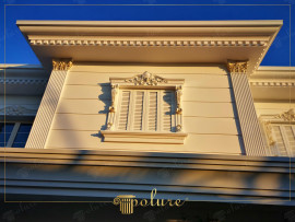 Elegant Polyurethane Classic Facade Decoration for Villas Polyurethane floor molding models floor molding models prices <h2>Polyurethane Classical Villa Facade Design</h2><p>The facade reveals a