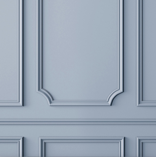 Poliuretanska zidna lajsna za salon i neoklasične dekorativne ideje <h2>Neoklasični zidni paneli od poliuretana</h2><p>Ovaj tip <strong>poliuretanske</strong> zidne obloge kombinuje otmen izgled sa praktičnom funkcionalnošću. Pažljivo oblikovane ivice u vidu pravougaonih i zakrivljenih okvira formiraju dekorativne module koji stvaraju uravnotežen ritam u prostoru. Plava toniranost doprinosi svežini enterijera i naglašava simetriju.</p><p>Korišćenje <strong>lajsni</strong> sa reljefnim prelazima stvara igru svetlosti i senke, dajući zidovima posebnu dubinu. Oblici poput zaobljenih uglova i okvirnih panela prizivaju evropsko neoklasično nasleđe, koje potiče iz prerade baroknih i klasičnih formi u jednostavniju i moderniju geometriju.</p><p><strong>Unutrašnja dekoracija</strong> bazirana na panelima ovog tipa unosi harmoničan balans između luksuza i minimalizma. Poliuretan omogućava lakšu montažu i dugotrajnu čvrstinu, što ih čini pogodnim i za moderne i za tradicionalne koncepte prostora.</p><ul><li><strong>Dekorativni paneli</strong> sa reljefnim detaljima</li><li>Plava nijansa za smirenu atmosferu</li><li>Otpornost i dugotrajnost materijala</li></ul><p>U arhitektonskoj istoriji, ovakvi oblici podsećaju na tehnike zidne obloge francuskih i engleskih neoklasicističkih enterijera iz XVIII veka, gde su pravougaoni i zaobljeni ornamenti formirali osnovu reprezentativnog dizajna.</p>

<p>Neoklasični saloni sa <strong>poliuretanom</strong> odišu skladom. Plavi paneli stvaraju spokojnu atmosferu. Geometrijske lajsne uvode simetriju. Zaobljeni prelazi doprinose eleganciji. Ovi dekorativni paneli su lako održivi. <strong>Dekoracija</strong> zidova posebno naglašava luksuzan utisak. Materijal omogućava precizno oblikovanje. Klasični motivi dobijaju moderni izraz. Paneli odlično funkcionišu u dnevnim sobama. Neoklasični okvir unosi toplinu. <strong>Unutrašnja dekoracija</strong> dobija posebnu dimenziju. Francuski i engleski uticaji su vidljivi. Poliuretanski elementi imaju dugu tradiciju. Ravnoteža luksuza i minimalizma je očigledna. Ovaj stil unosi trajnu vrednost u svaki prostor.</p>