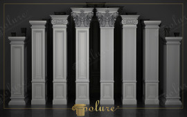 Polyurethane Classical Column and Capital Models for Elegant Decoration